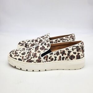VIONIC SHOES WOMENS 10 ABYSS DINORA LEOPARD SNAKE SLIP ON CASUAL